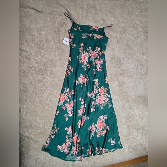 Altar'd State Green Floral Maxi Dress - Picture 12 of 12
